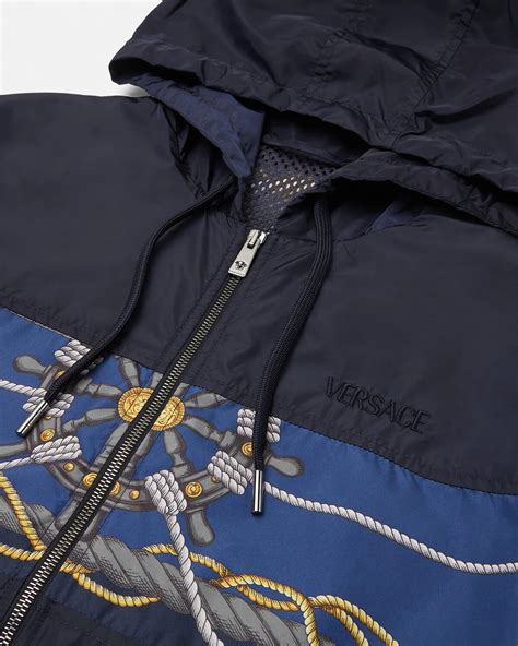 versace windbreaker price|Versace nautical flannel.